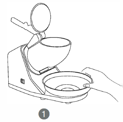 VIVOHOME-HK-109-Electric-Ice-Shaver-fig-2