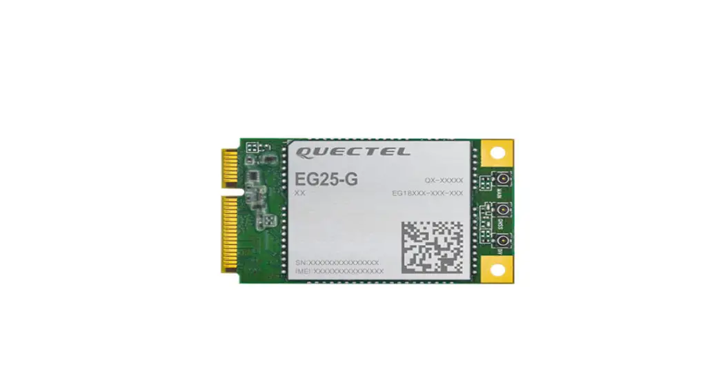 Quectel Eg25-g Lte Wireless Communication Module Owner's Manual Quectel Eg25-g Lte Wireless Communication Module Owner's Manual