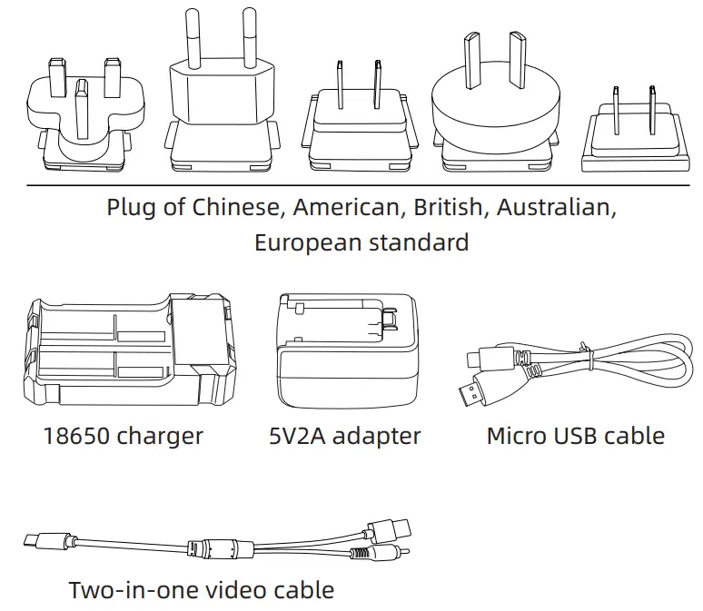 STEINER Nighthunter H35 Thermal Imager - Standard accessories