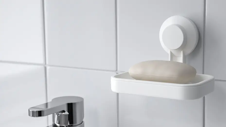 Ikea 903.812.84 Tisken Soap Dish With Suction Cup Instructions