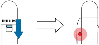 PHILIPS DVT1600 VoiceTracer Audio Recorder Pen A2