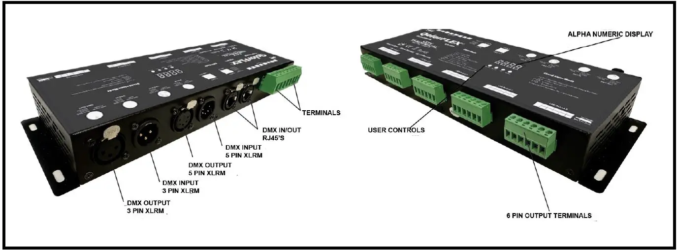 CITY THEATRICAL 5811 QolorFLEX 25x3A Dimmer-fig-1