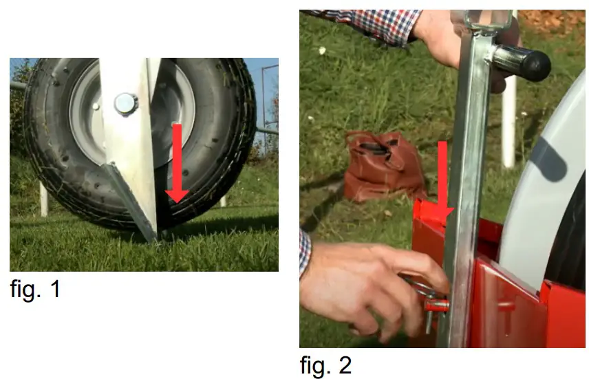 Westfalia LEADER 50 Reel Irrigators Cart - fig 1