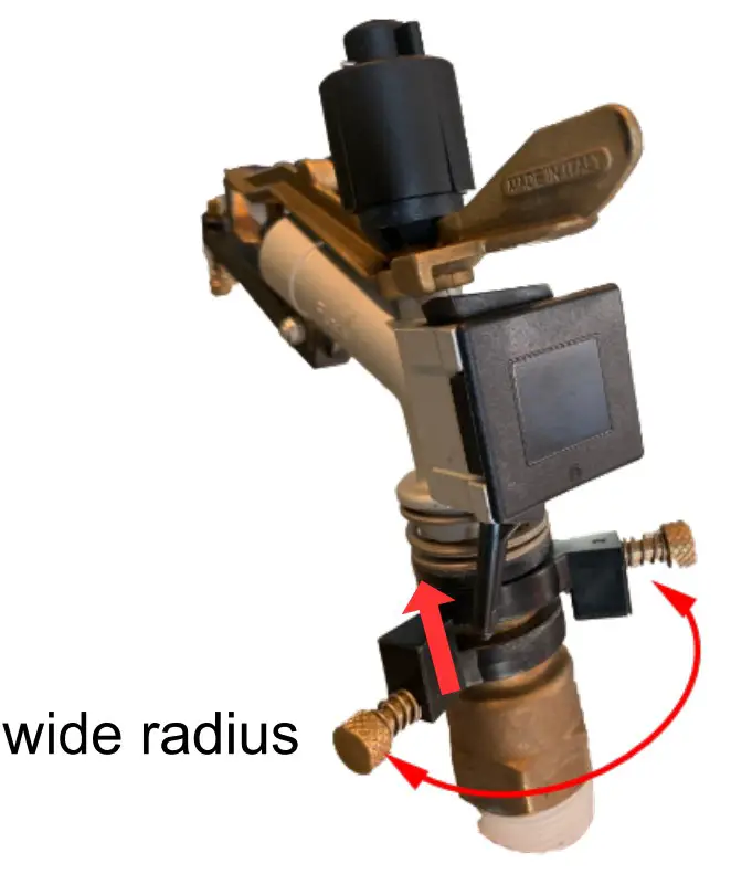 Westfalia LEADER 50 Reel Irrigators Cart - sector sprinkler 2