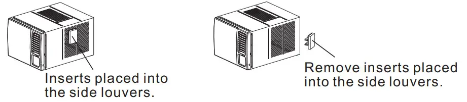 koppel R32 EVO Series Room Air Conditioner - louvers