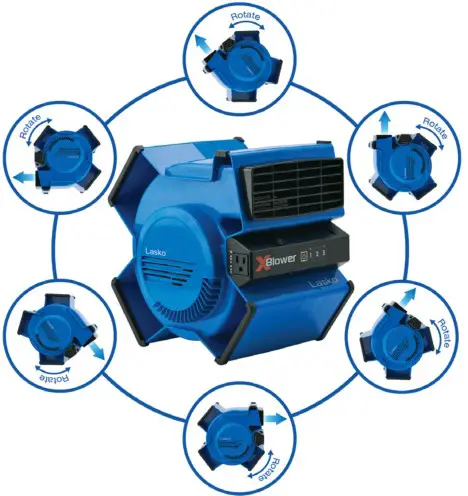 Lasko X12905 Multi Position Utility Blower Floor Fan - overview 1