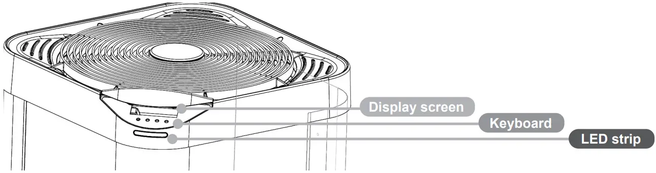 ZODIAC Z350iQ Heat Pump - interface