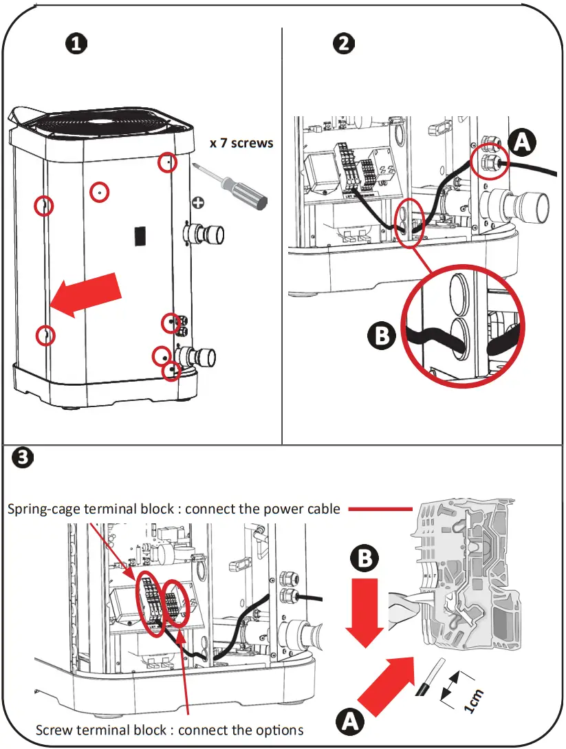 ZODIAC Z350iQ Heat Pump - power supply