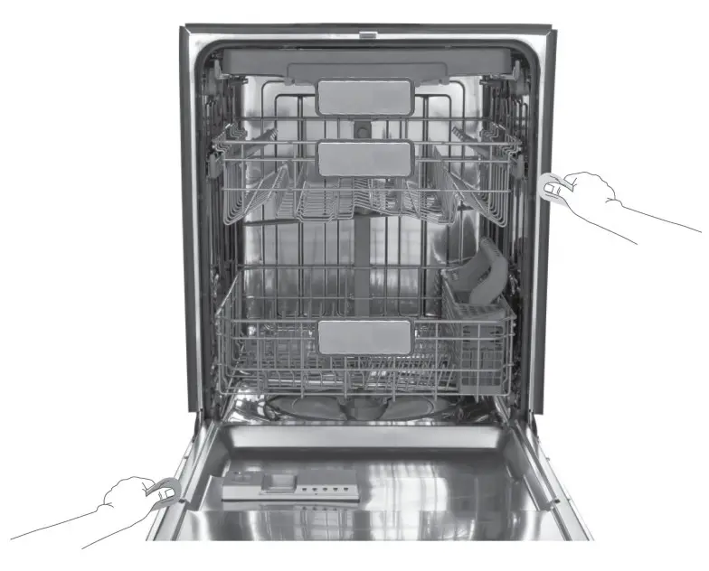 ZLINE 24 Inch Monument Top Touch Control Dishwasher - fig 28