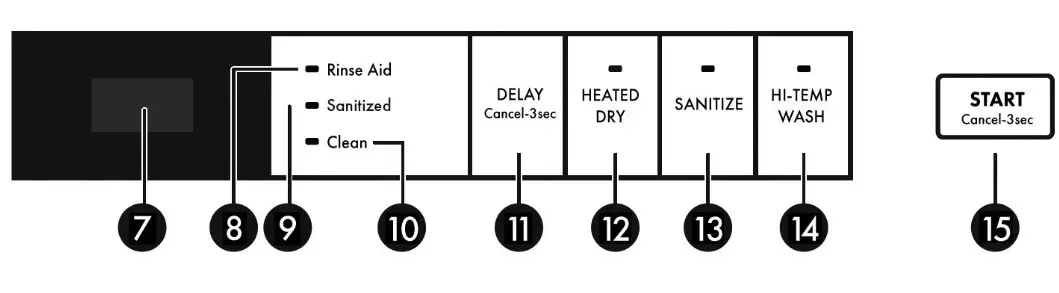 ZLINE 24 Inch Monument Top Touch Control Dishwasher - fig 6