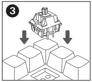 MAD CATZ S.T.R.I.K.E.11 Wireless RGB Mechanical Keyboard - Change Switches 3