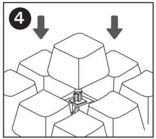 MAD CATZ S.T.R.I.K.E.11 Wireless RGB Mechanical Keyboard - Change Switches 4
