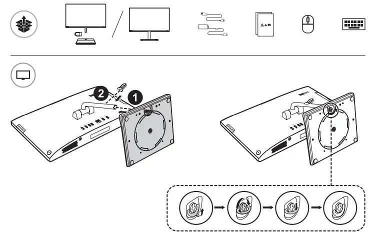 Lenovo Neo 30a 22 Gen4 Desktop PC -