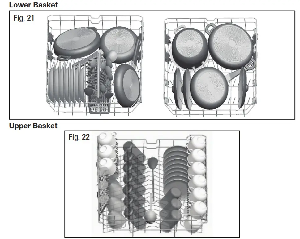 HOOVER HV D13SS 13 Place Dishwasher - fig 14