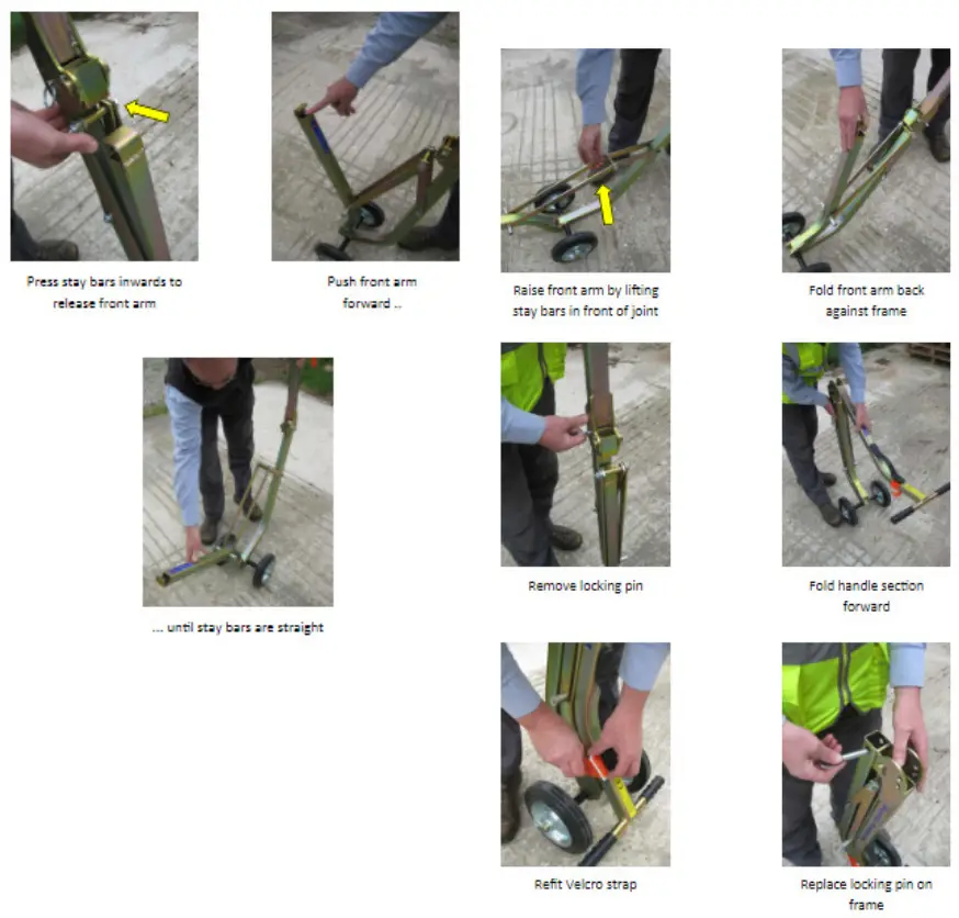 U S SAWS Magnetic Manhole Lifters - UNFOLDING