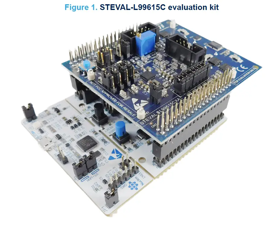 STMicroelectronics STEVAL-L99615C Evaluation Kit 1