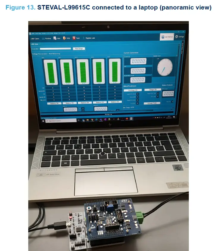 STMicroelectronics STEVAL-L99615C Evaluation Kit 13