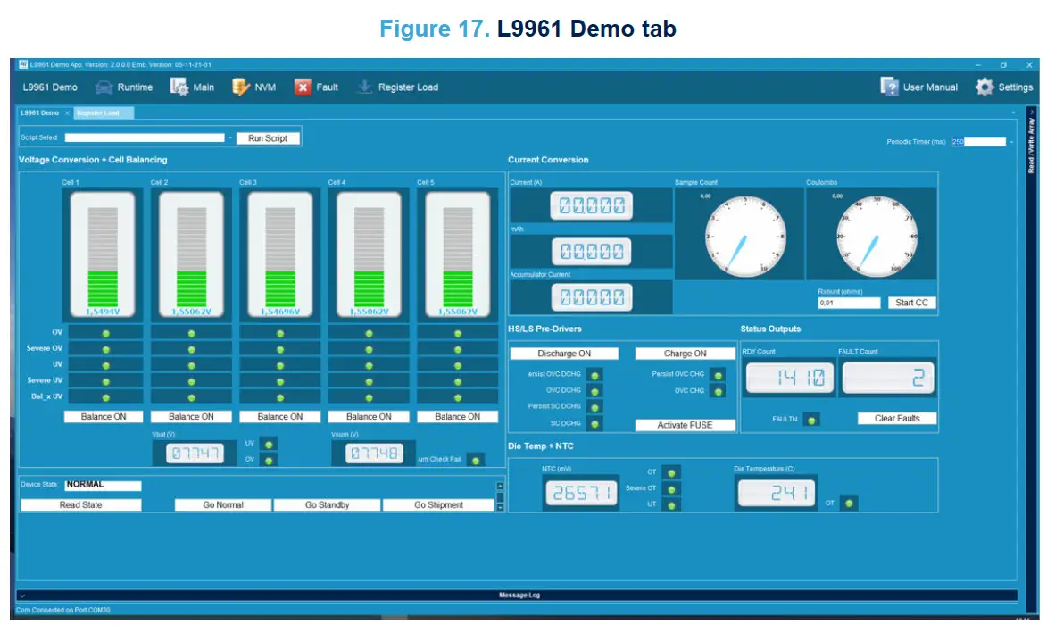 STMicroelectronics STEVAL-L99615C Evaluation Kit 17