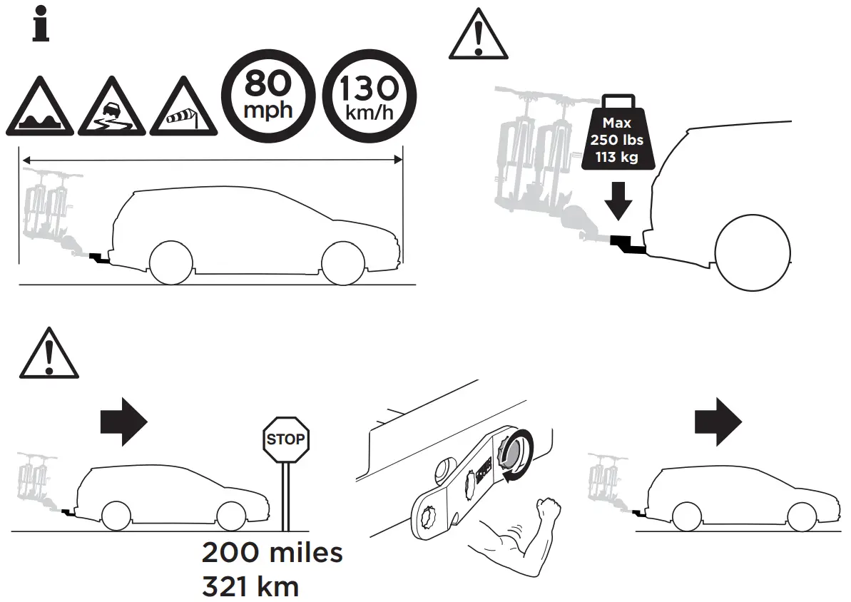 THULE 903750 Hitch Extender - fig4