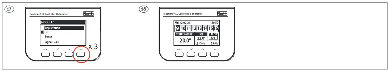 Roth underfloor heating system