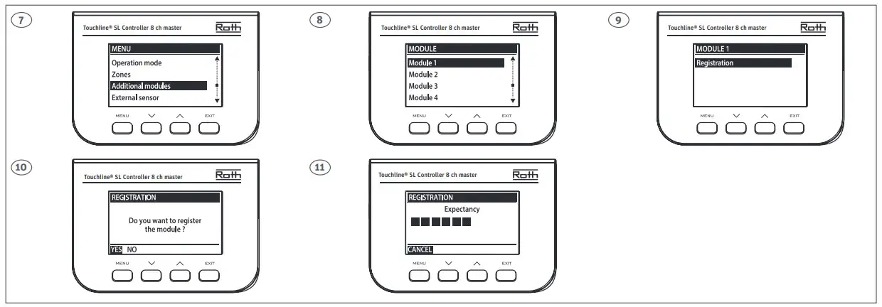 Roth underfloor heating system