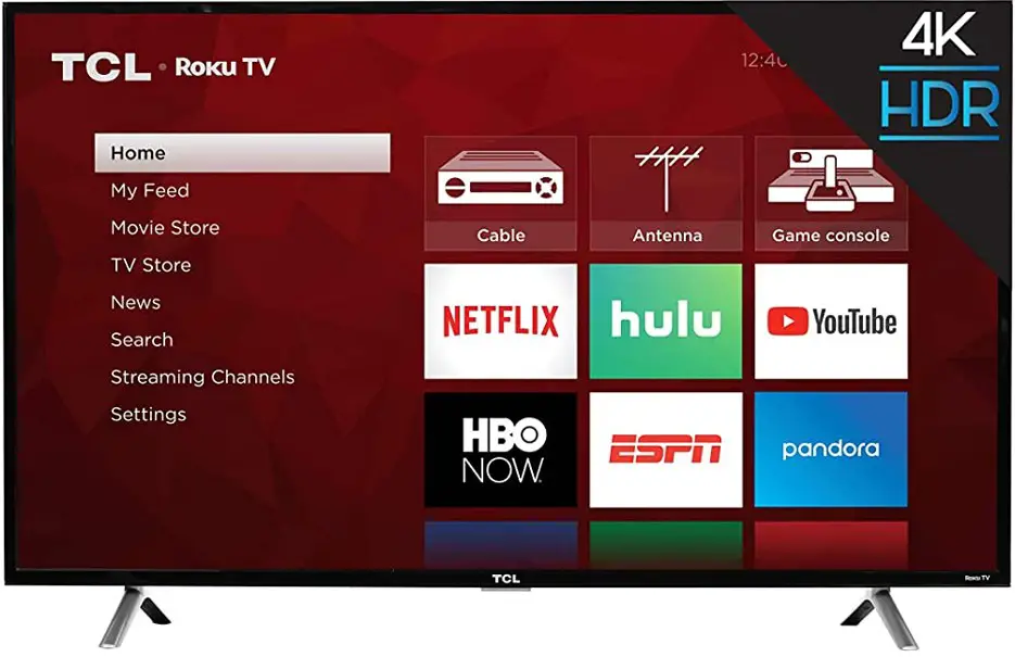 TCL S210R S Series 32 Inch S Class 720p HD LED Smart TV with Roku TV