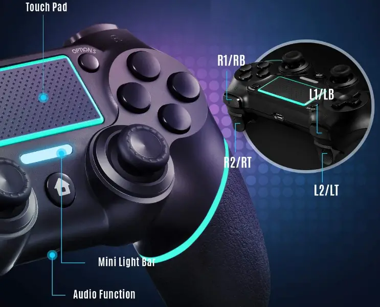 ORDA-‎WC004-PLAYSTATION-4-WIRELESS-GAMEPAD-CONTROLLER-FIG-1