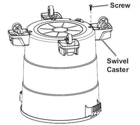 Bauer 1952E-B14 14 Gallon Wet Dry Vacuum 3