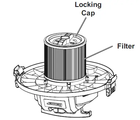Bauer 1952E-B14 14 Gallon Wet Dry Vacuum 5