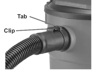 Bauer 1952E-B14 14 Gallon Wet Dry Vacuum 6