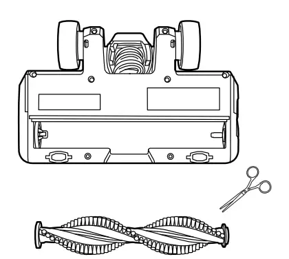 Removing And Replacing The Brush Roll