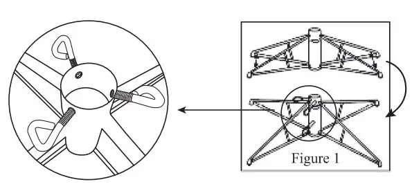 Glitzhome-2014600093-7.5ft-Pre-Lit-Flocked-Pencil-Spruce-Artificial-Christmas-Tree-fig-3