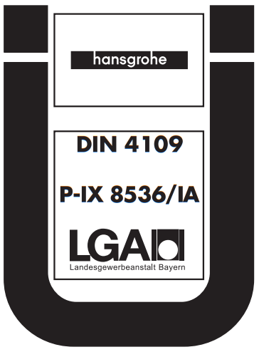 AXOR Starck 10200000 Classic Single Lever Bidet Mixer With Pop Up Waste - Logo