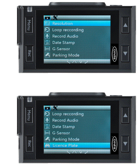 ring RDC1000 HD 720p Dash Cam 1000-FIG17