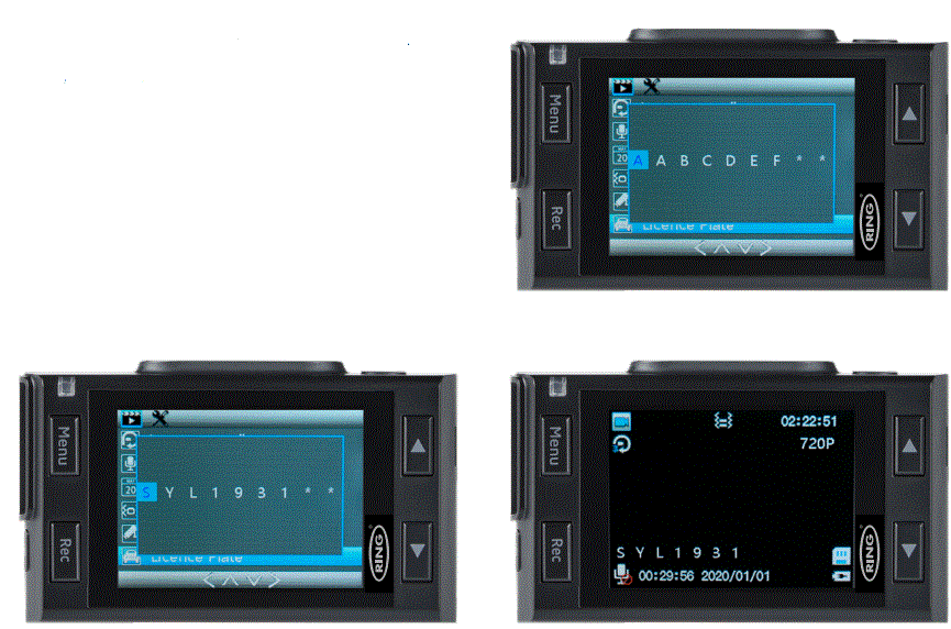 ring RDC1000 HD 720p Dash Cam 1000-FIG18