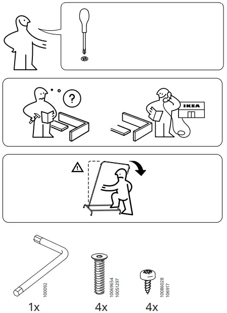 IKEA AA 2360875 3 BRUKSVARA Clothes Rack - Fig