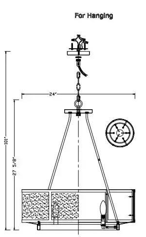 CRYSTORAMA-BRY-8006-BF-Bryant-6-Light-Black-Forged-Chandelier-FIG-1