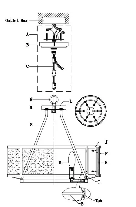 CRYSTORAMA-BRY-8006-BF-Bryant-6-Light-Black-Forged-Chandelier-FIG-2