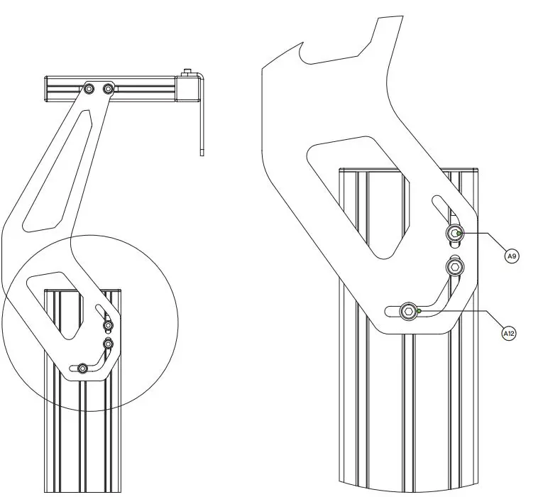 SIM-LAB-75-100-Integrated-Triple-Monitor-Mount-FIG-11