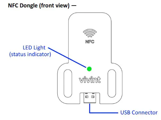 vivint VS-NFCDONGLE-000 NFC Dongle - Dongle