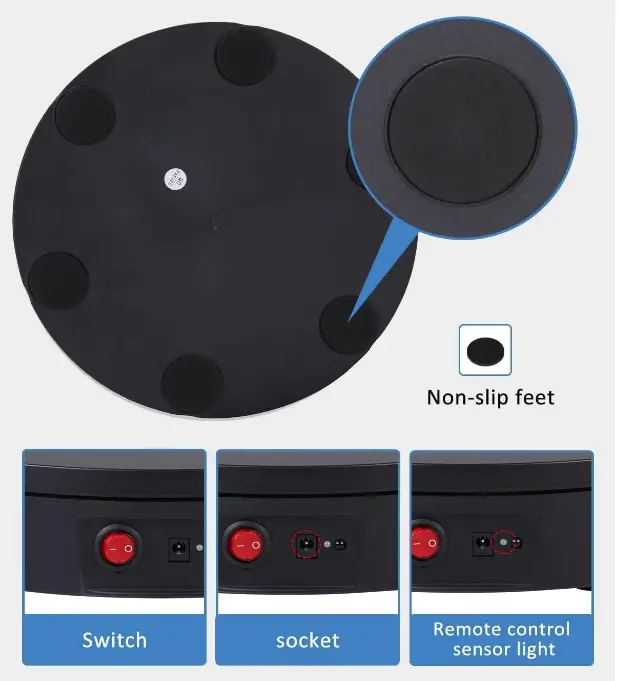 JAYEGT JY-30-B Motorized Rotating Display Stand-fig-3