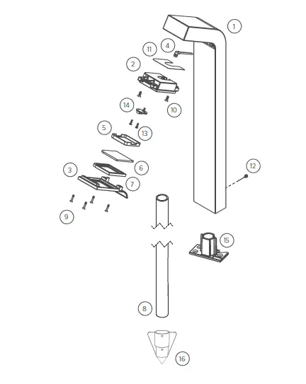 FX-Luminaire-M-PJ-3LED-BZ-3-LED-Designer-Plus-Path Light-1