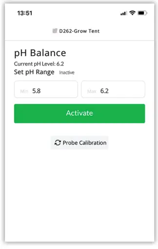 Growee Smart pH Balancer - App 1