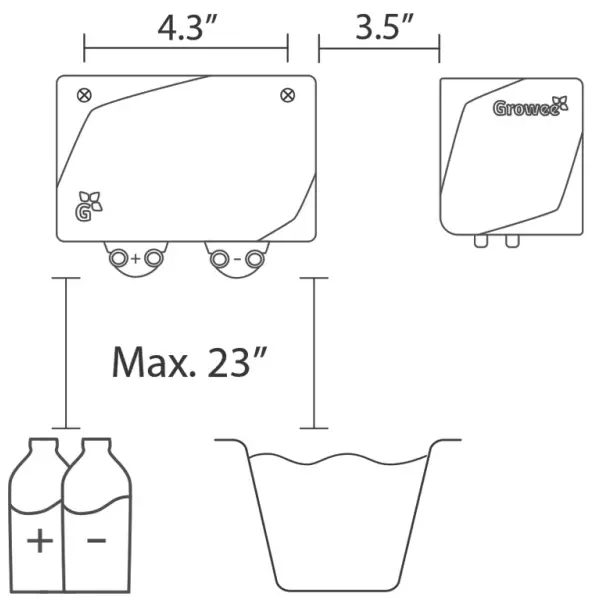 Growee Smart pH Balancer - Balancer 1