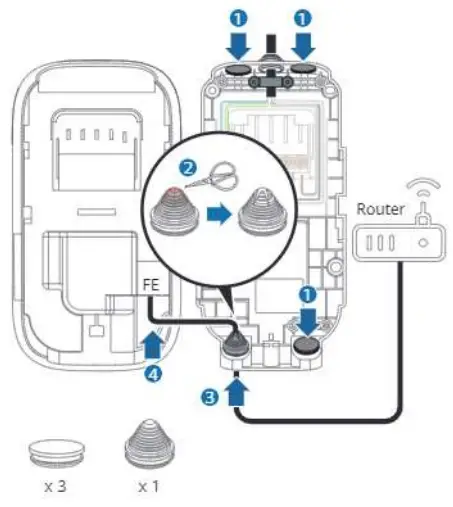 HUAWEI AP07N EU FusionCharge AC - Communications Cables