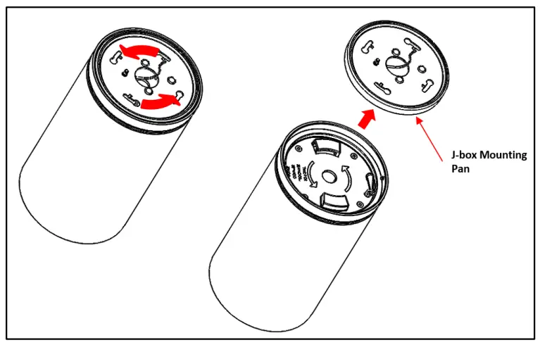 Junction Box Pan Install (CJB)