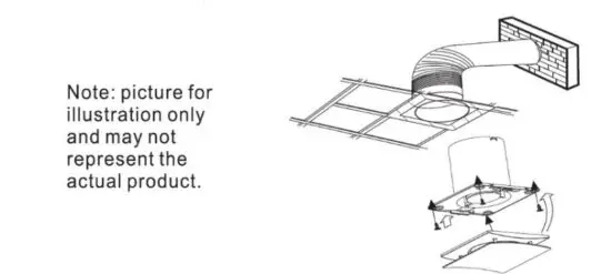 FIG 6 CEILING INSTALLATION
