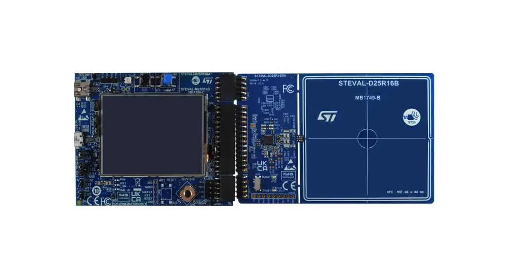 Steval-st25r3916b High Performance Nfc Universal Device And Emvco Reader Owner's Manual