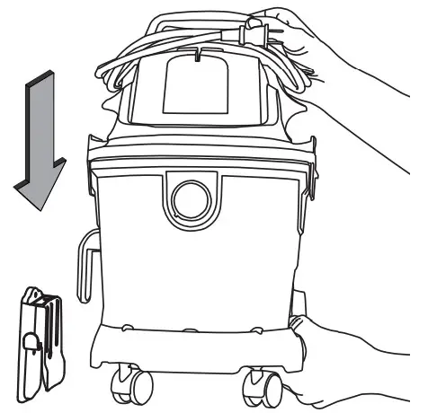 Kenmore KW3030 Household Wet-Dry Canister Vacuum - icon 14