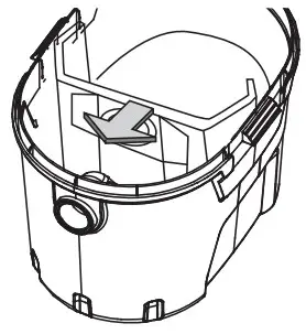 Kenmore KW3030 Household Wet-Dry Canister Vacuum - icon 18